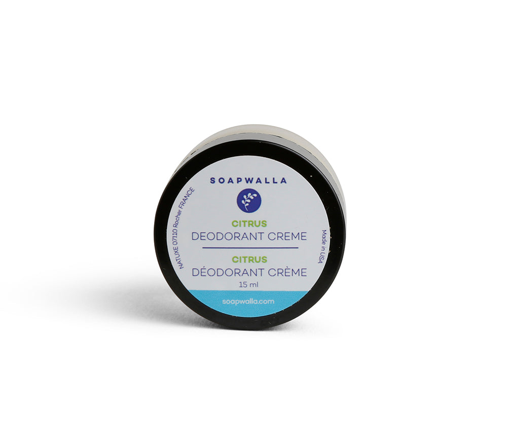 Citrus Deodorant Cream (Travel) – Soapwalla