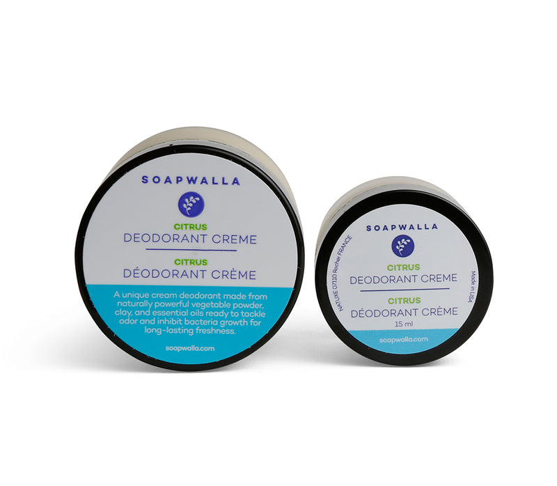 Forbandet I første omgang Auto Citrus Deodorant Cream – Soapwalla